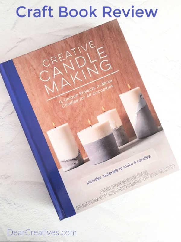 Candle Making Craft Book + Kit “Creative Candle Making”