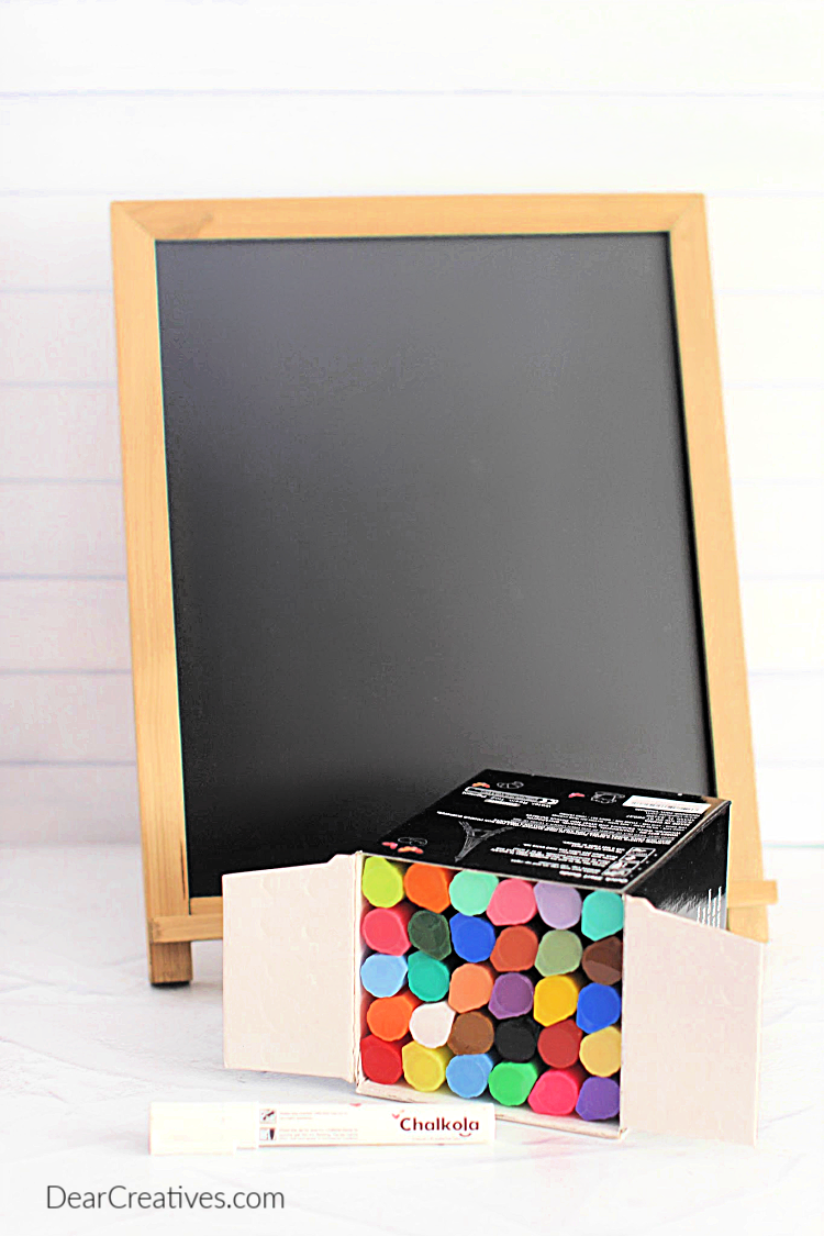 Easy Chalkboard Art! How To Make Chalkboard Signs Dear Creatives