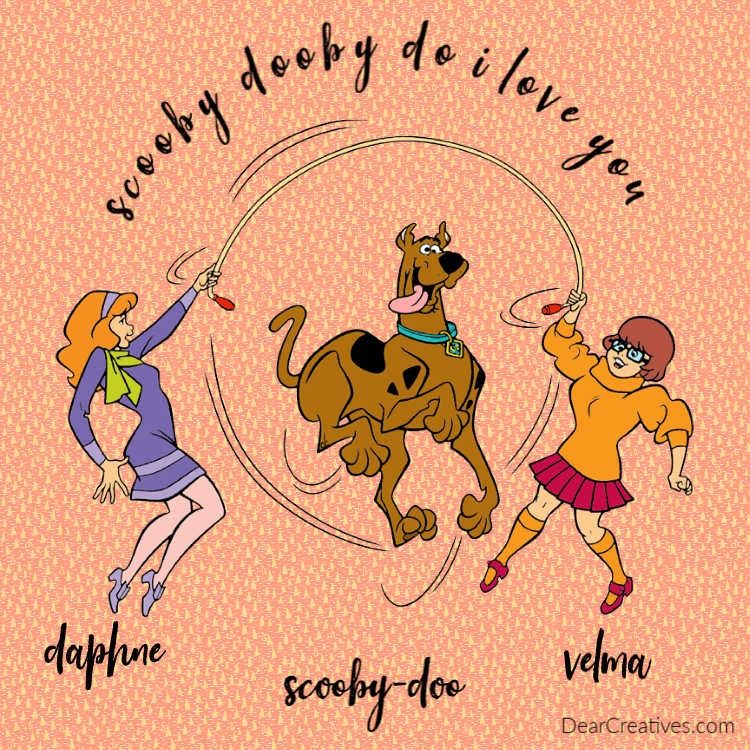 Velma, Daphne and Scooby-Doo - DearCreatives.com