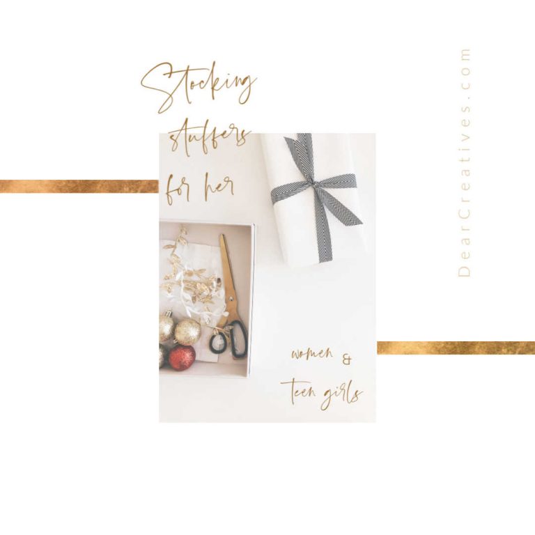 Stocking Stuffers For Her + Teen Girl Stocking Stuffers