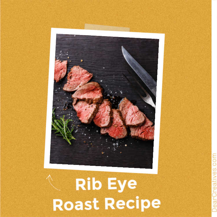 How To Cook A Rib Eye Roast 