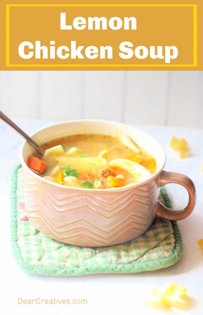 Lemon-Chicken-Soup-Easy-to-make-perfect-for-when-you-are-sick-or-just-want-a-bowl-of-lemony-chicken-soup-©-DearCreatives.com-