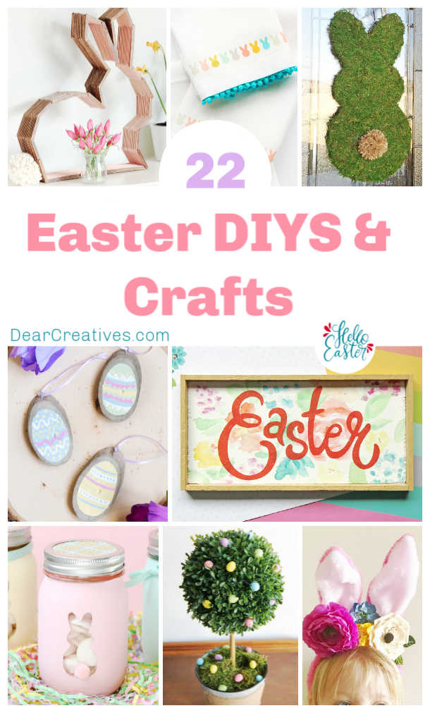 22+ DIY Crafts For Easter To Make This Spring!