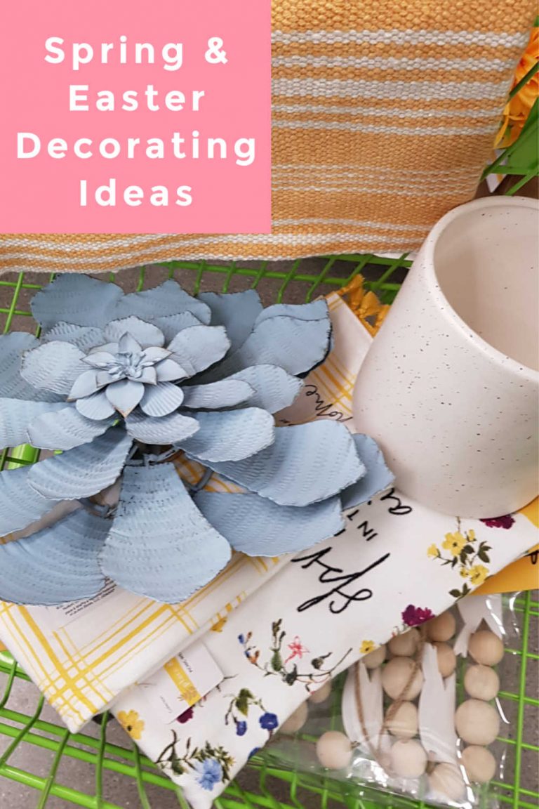 Spring Decorating and Easter Decorating Ideas. Are you ready to decorate for spring and Easter_ See how to decorate for spring and add in Easter to your home decor. DearCreatives.com