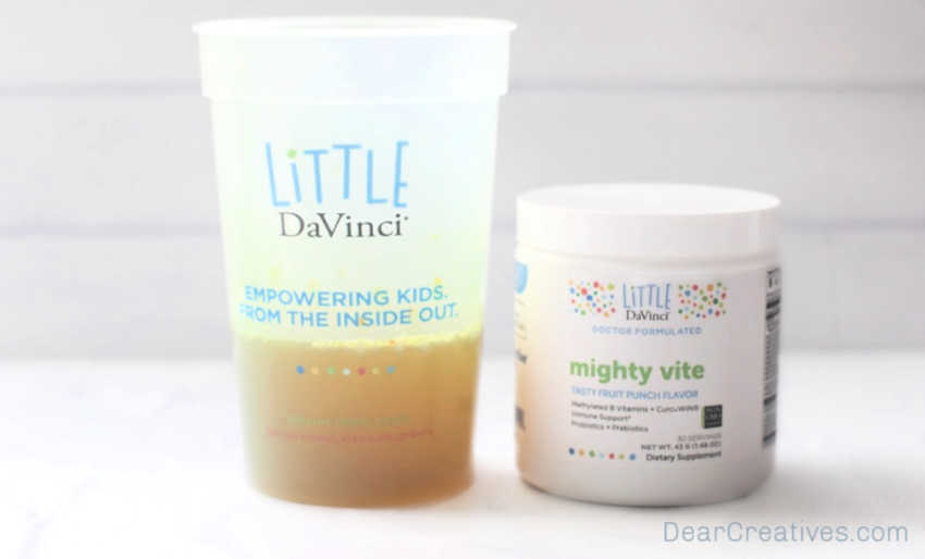 Children's vitamins and supplements to help keep kids healthy. - Little DaVinci® review© DearCreatives.com