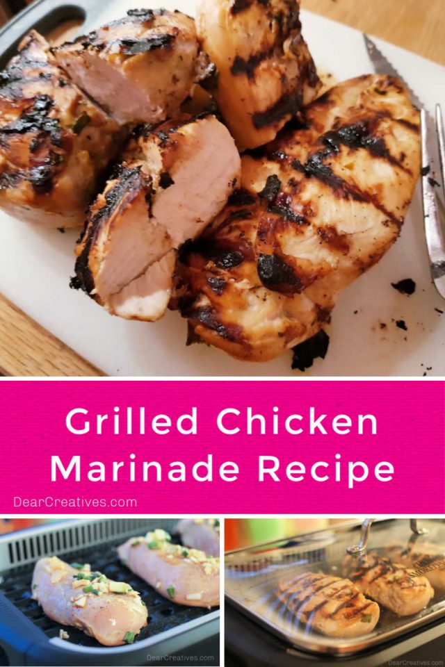 Grilled Chicken Marinade Recipe (Grill, Stove or Oven) Dear Creatives