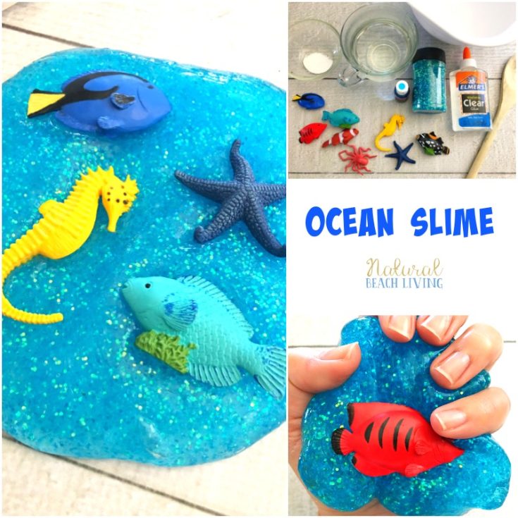 Image for Make Slime - Ocean Theme Slime Recipe
