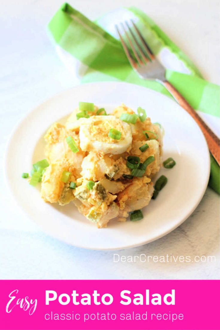 Potato Salad - Go To Side Dish For So Many Occasions! Dear Creatives