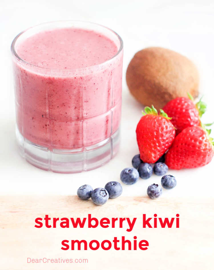 Strawberry Kiwi Smoothie