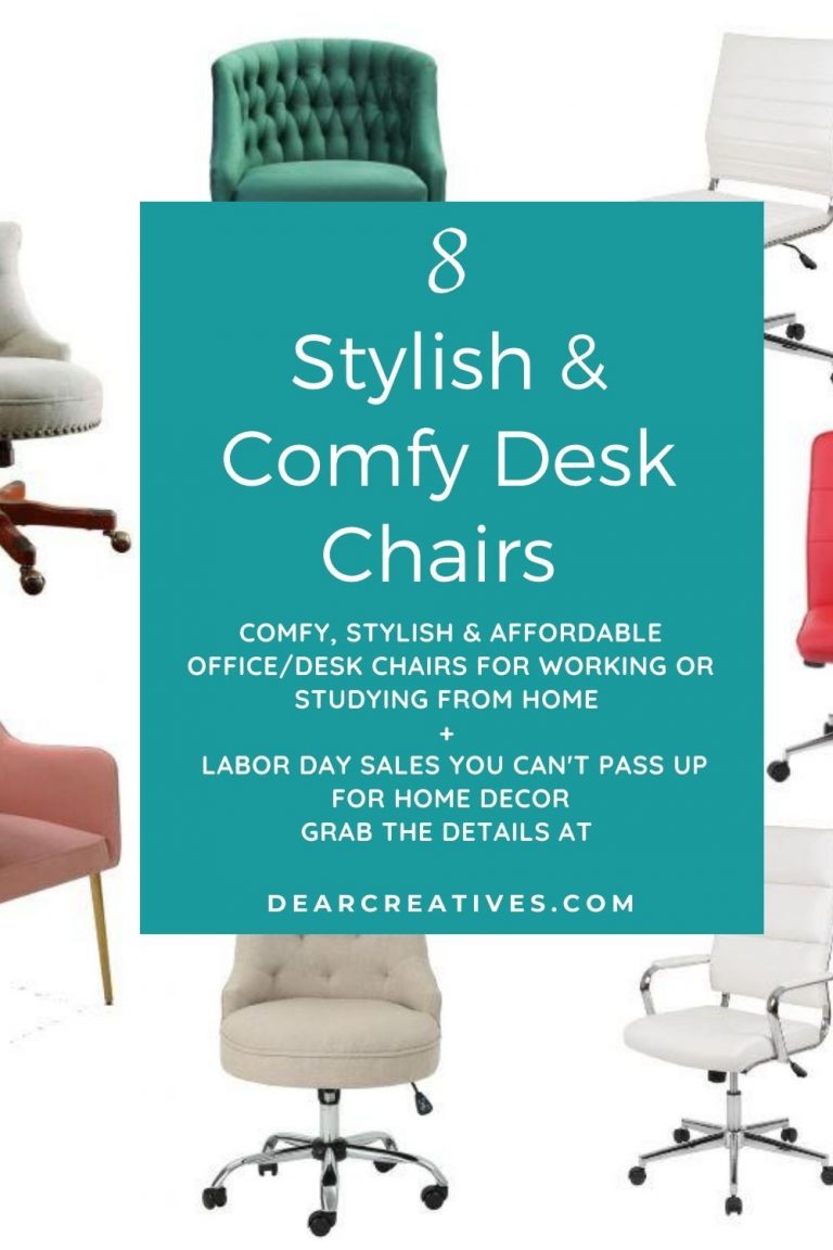 Comfy Desk Chairs For Working Or Studying At Home!