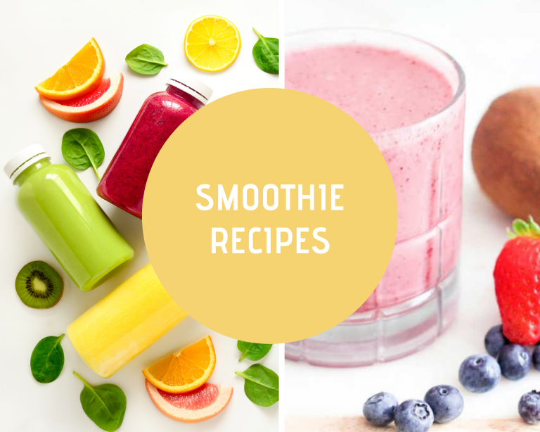 Smoothie Recipes - Are you looking for healthy, delicious smoothies to blend up_ Try any of these smoothie recipes. So many to pick from healthy smoothie recipes. DearCreatives.com #smoothies #smoothierecipes #homemadesmoothies #makesmoothiesathome