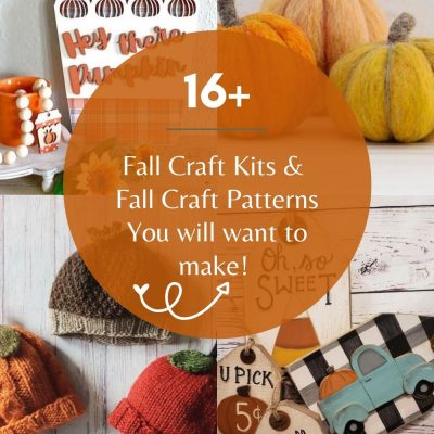 16+ Fall Craft Kits and Fall Craft Patterns - Fun and easy, fall crafts and fall craft patterns with instructions. Find out more at DearCreatives.com