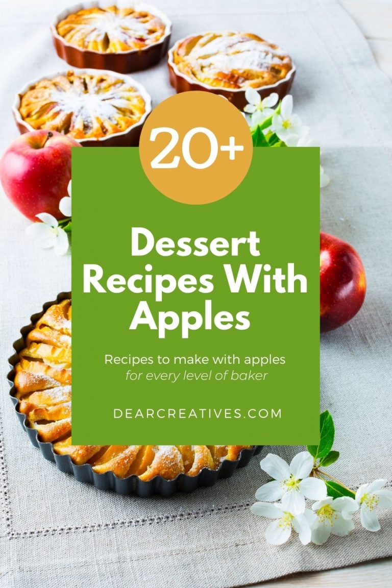 20+ Dessert Recipes With Apples You Gotta Make!
