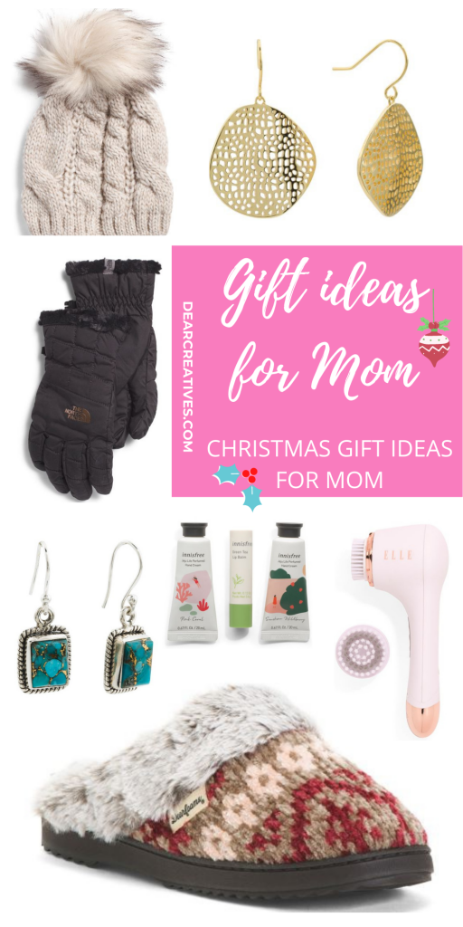 Are you looking for a Christmas gift for mom_ See these gift ideas for mom. A list of budget-friendly gifts for any mom. See all the gift ideas at DearCreatives.com