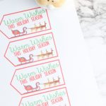 Free Printable Gift Tags - Use these with the DIY Christmas gift or print them any time you need Christmas gift tags. See more printables and ideas at DearCreatives.com