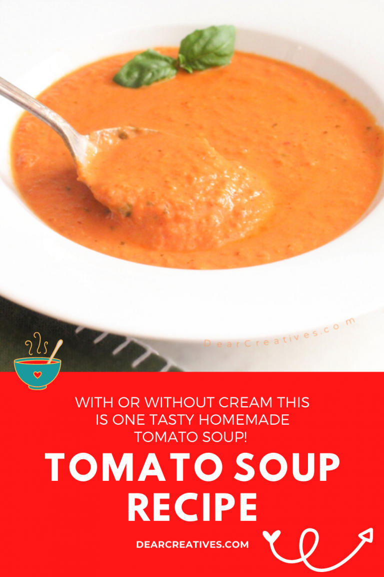 Tomato Soup Recipe – Warm Up Your Tastebuds!