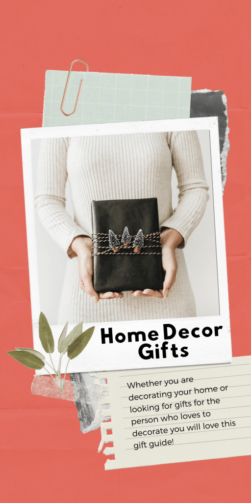 Who loves to decorate? Home Decor Gifts - See all these gift guides for Christmas Gift ideas for her. - DearCreatives.com