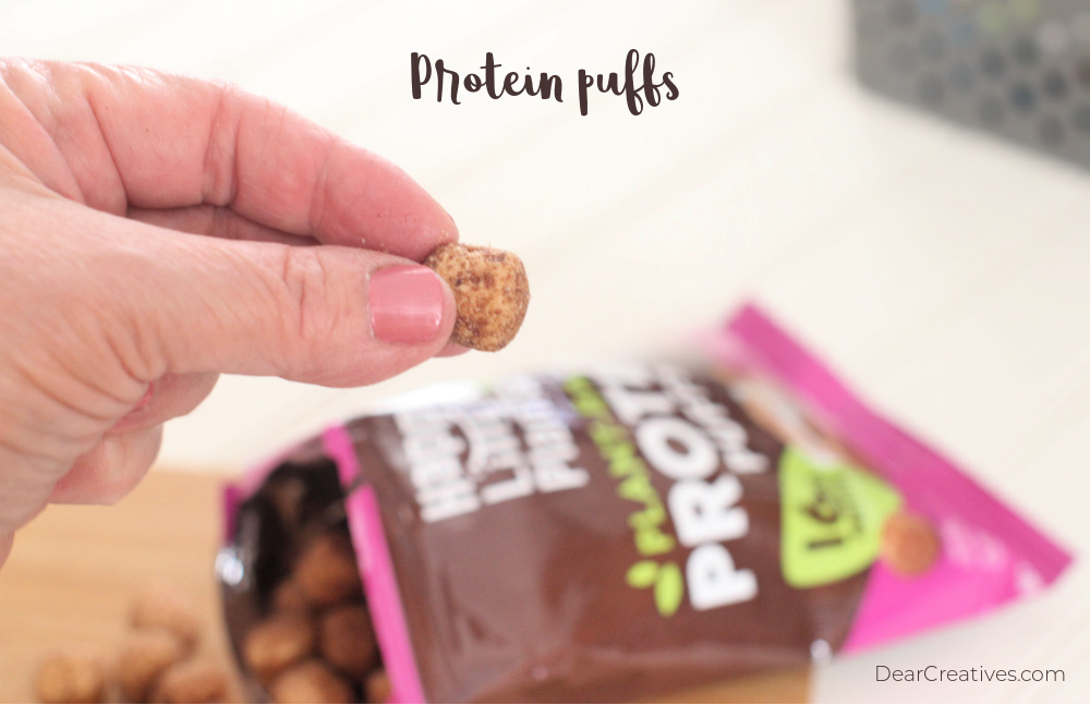 cinnamon sugar protein puffs © DearCreatives.com