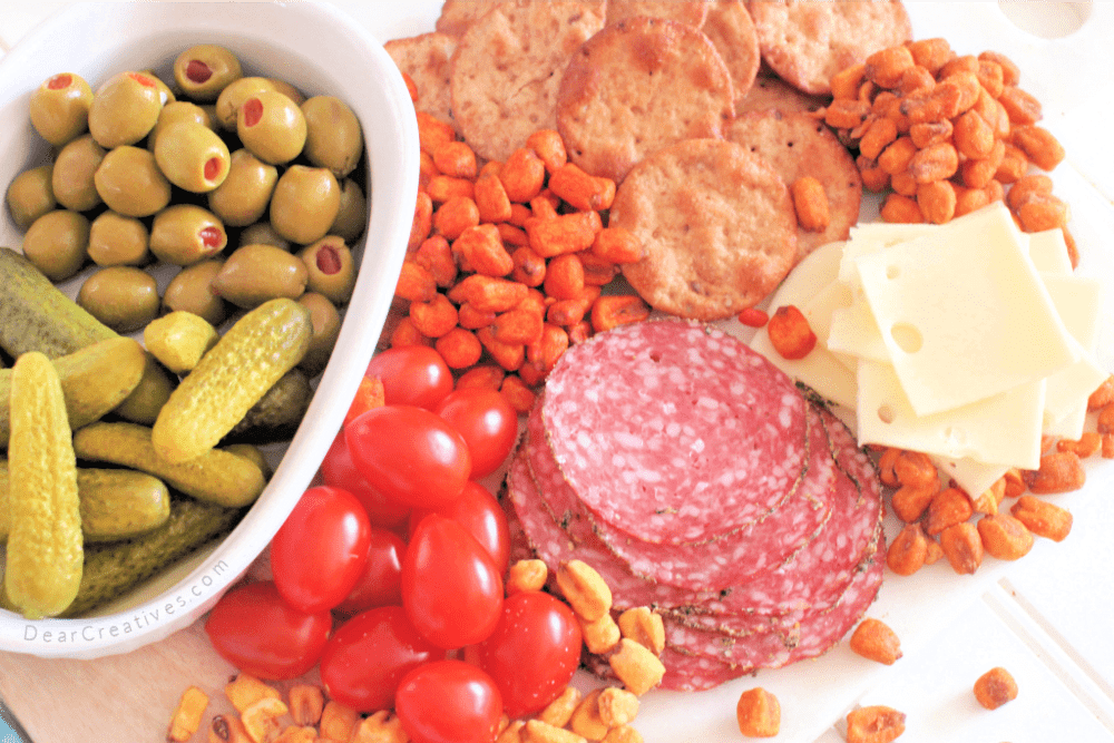 But, even guests will enjoy snacking on foods like this!