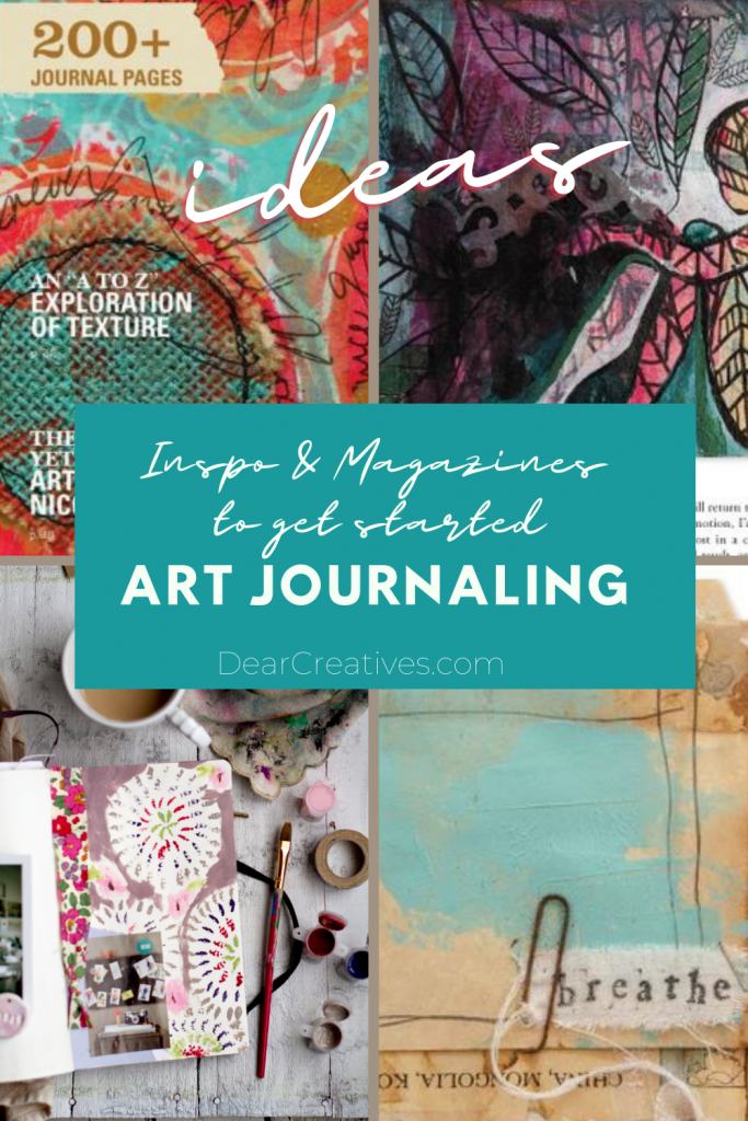 Have you wanted to learn how to journal_ Or art journal_ Find journaling ideas, prompts, inspiration, plus our favorite - art journaling magazine... DearCreatives.com