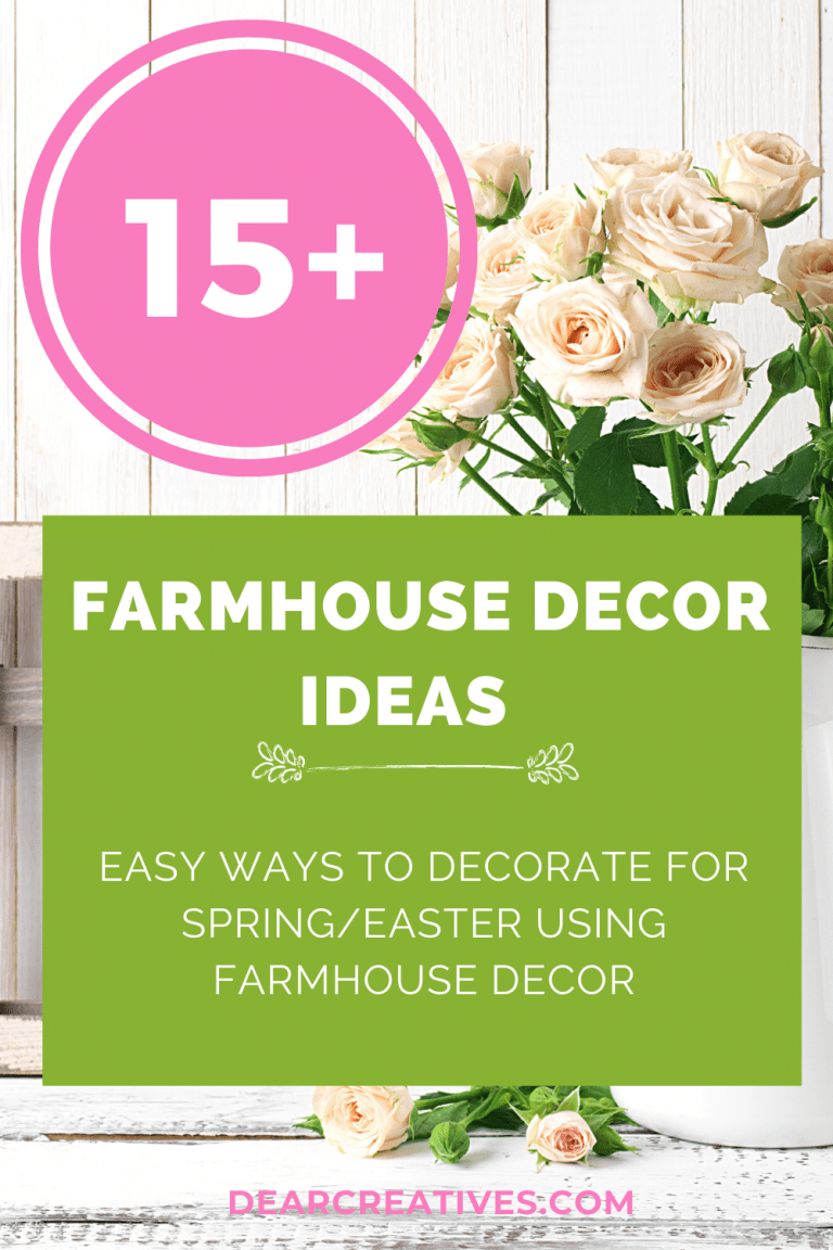 Farmhouse Decor For The Livingroom – Spring Decor Ideas