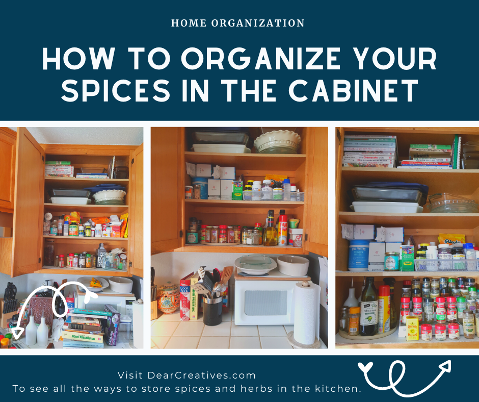 How To Organize Spices In A Small Kitchen - Organized-ish