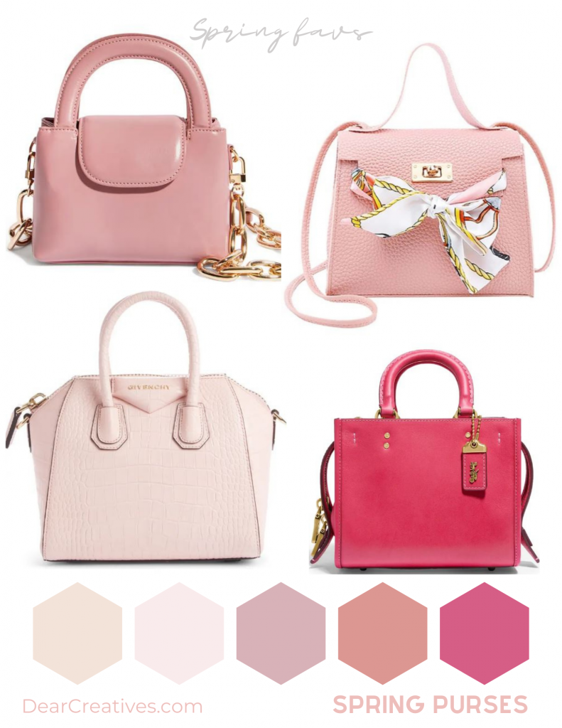 Purses for spring - It is always good to get the latest purses wear. See our favorites for spring. DearCreatives.com