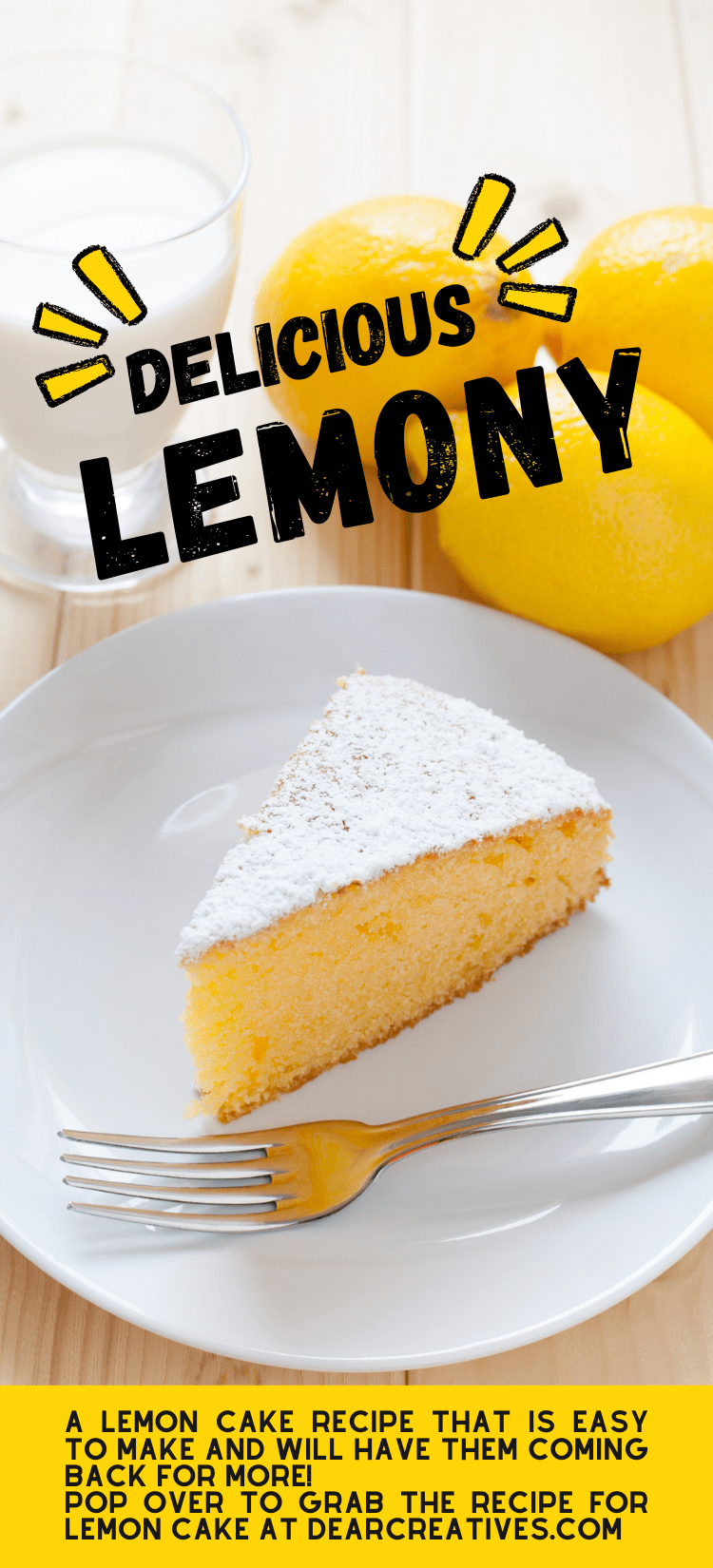 Lemon Cake Recipe With Lemon Glaze