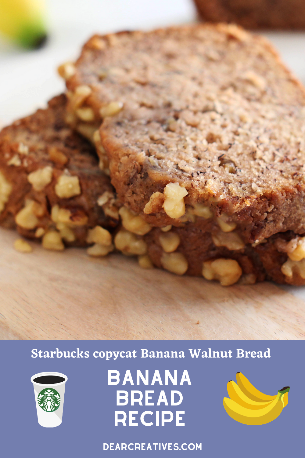 Banana Bread Recipe – Starbucks CopyCat Recipe