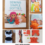 Craft Book Reviews Sewing Simple Softies and The Zenki Way - Craft Felt Books - Find out more DearCreatives.com