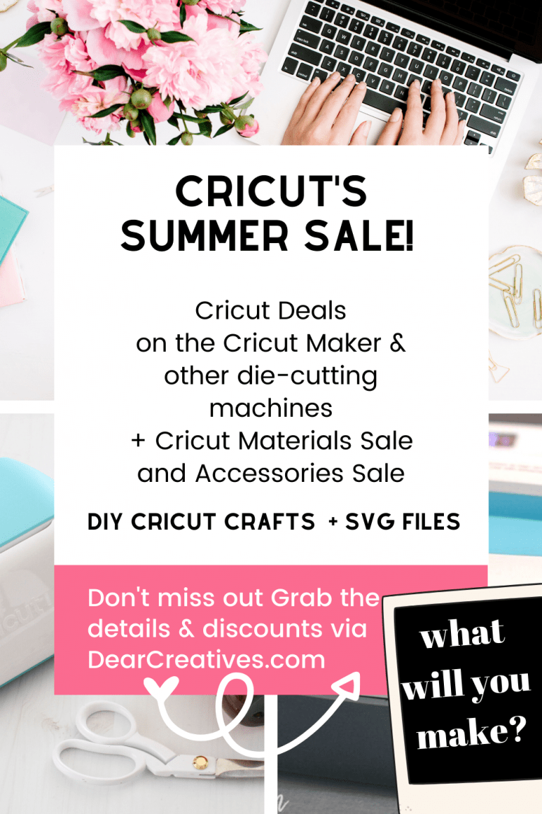 Cricut Deals, Summer Sale + Discounts!