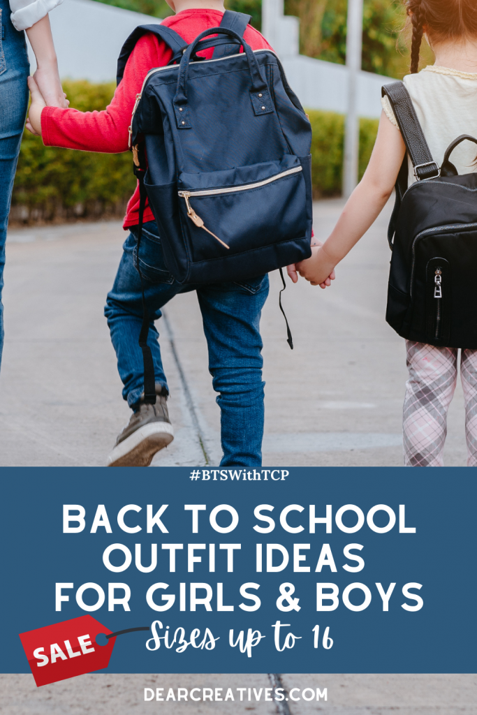 Back To School Clothes - #BTSWitTCP See where to get the best clothes for kids for back to school! Save up to 60% off select items and 40% off backpacks...DearCreatives.com #ad 