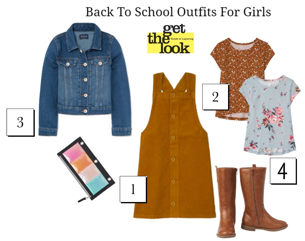 Back To School Outfits For Girls - See where to shop for up to 60% off clothes for kids - DearCreatives.com