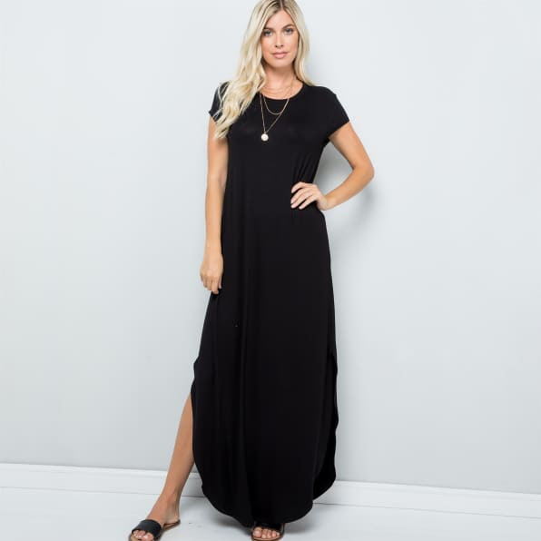 Slit dress for summer - casual and comfy to wear