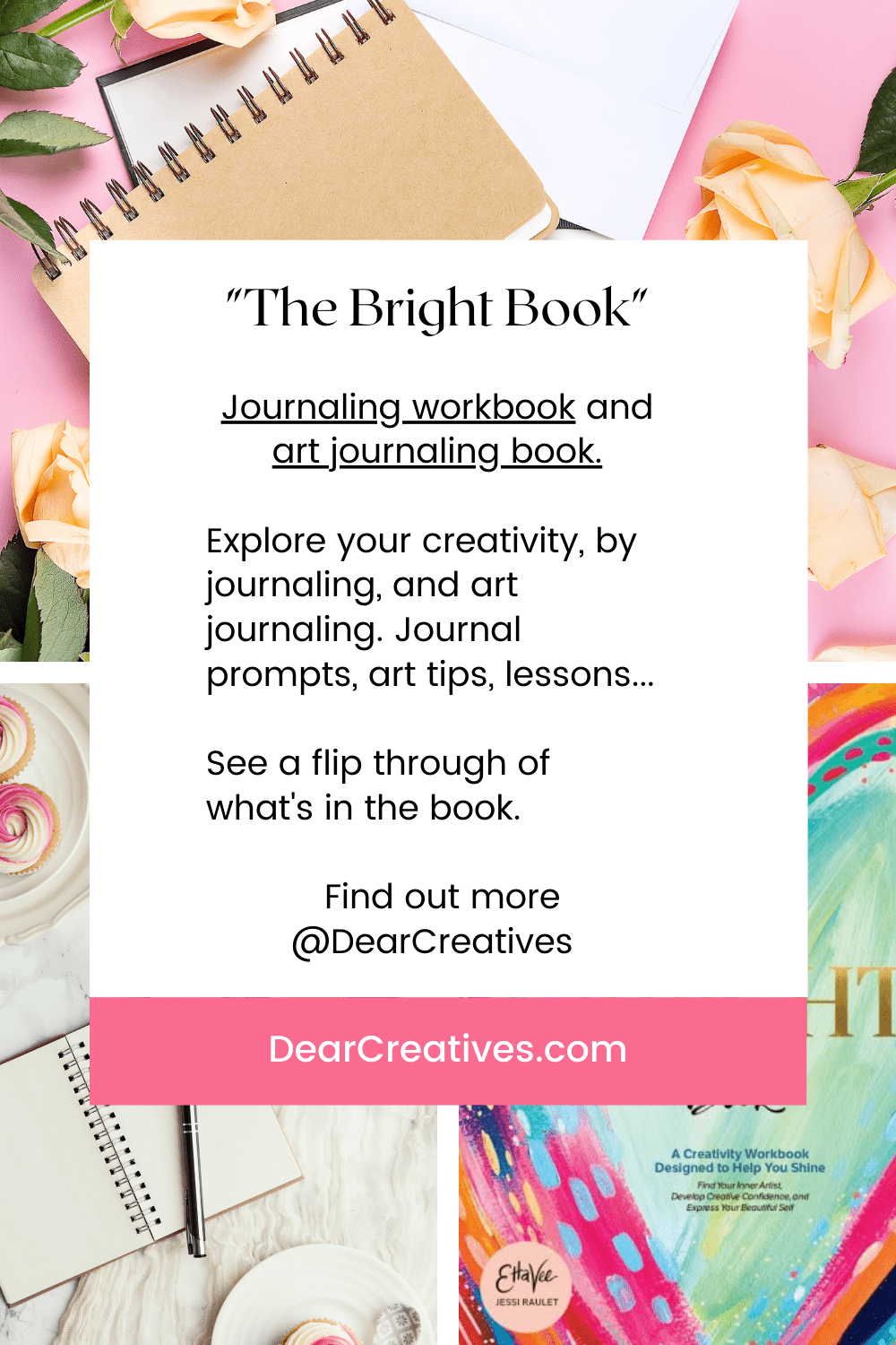 The Bright Book - Creative Journal Workbook - Dear Creatives