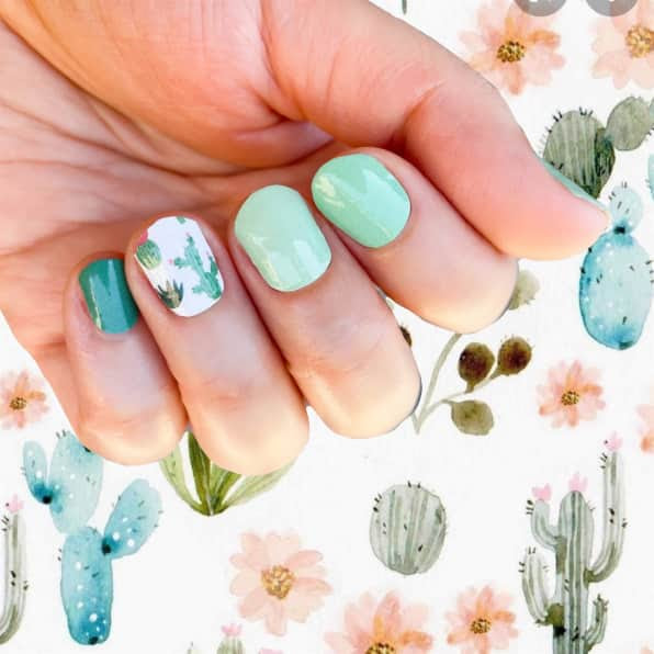 summer nail wraps 