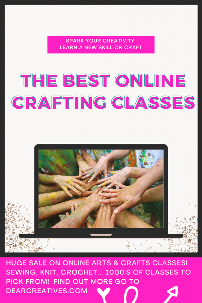 CreativeBug - Huge sale on online arts and crafts classes. 1000's of online classes to pick from. Find out more at DearCreatives.com