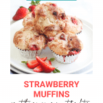 Print the recipe or Pin it for Later - Click to go to this recipe for strawberry muffins and more ideas at DearCreatives.com