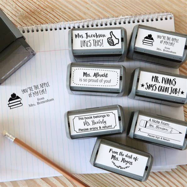 Teacher's Self Inking Stamps 