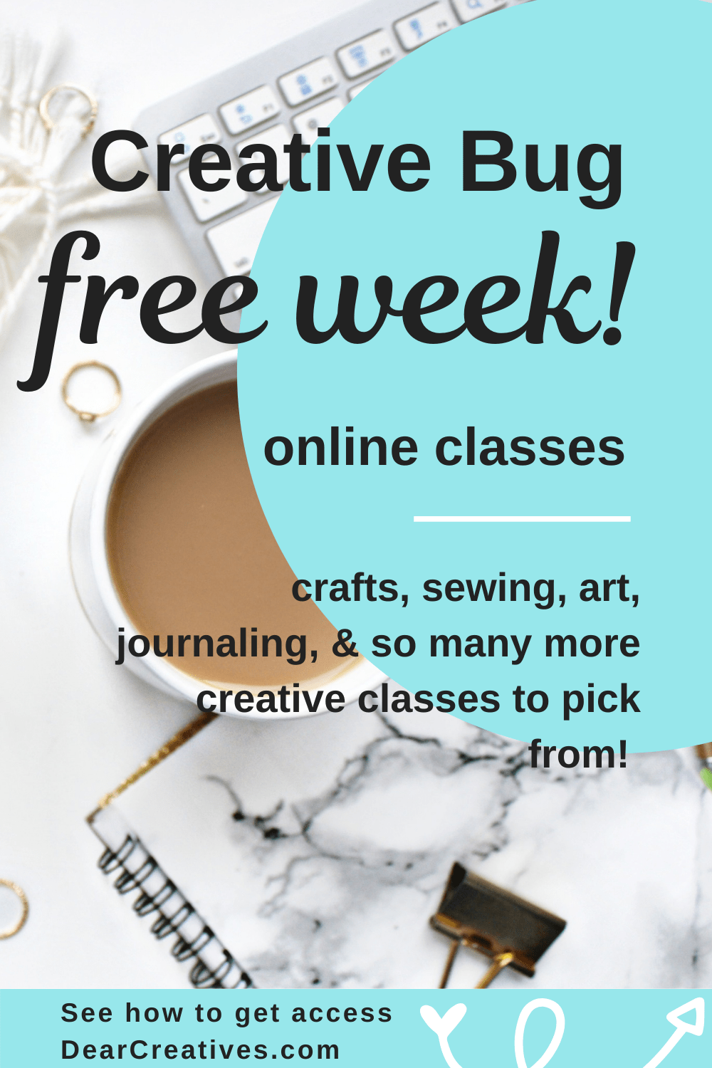 Creative Bug Free Week – Free Access!