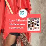 Last-Minute Halloween Costumes - Are you looking for ways to come up with costume ideas with clothes from your closet Try these easy ideas and the accessories that make the costume pop! See all the ideas for Halloween at DearCreatives.com