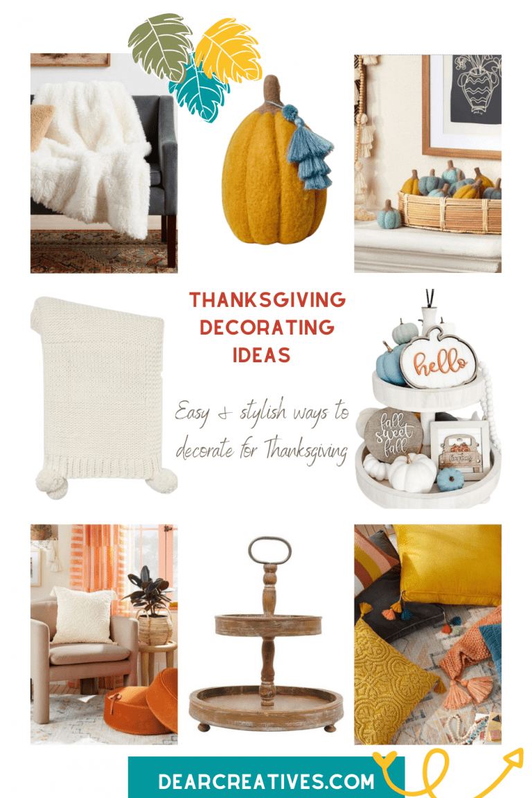 Thanksgiving Decorating Ideas 20 Easy & Stylish Ideas