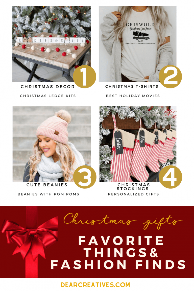 Christmas Gift Ideas – Favorites & Fashions