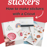 How To Print And Cut Stickers On a Cricut - Dear Creatives