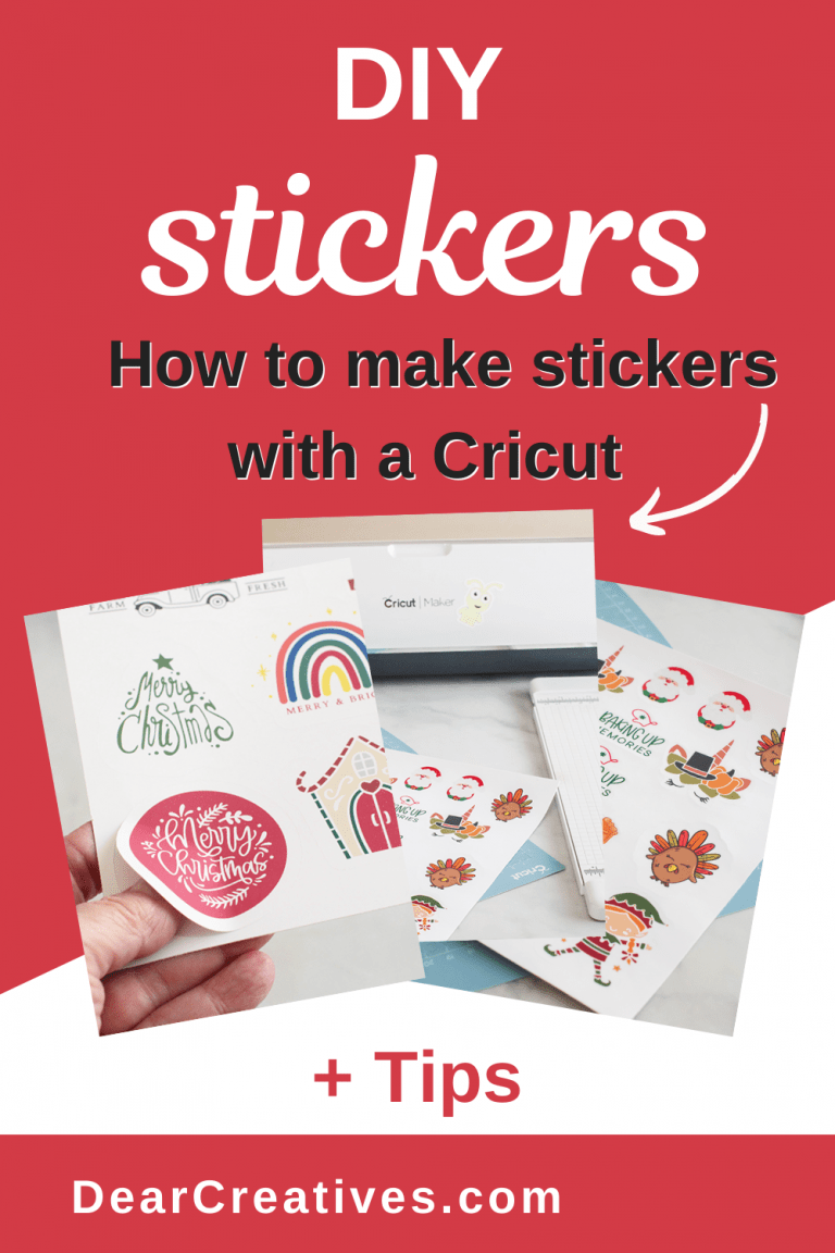 How To Print And Cut Stickers On a Cricut