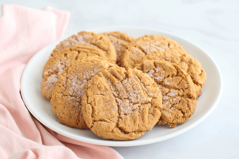 Peanut Butter Pumpkin Spice Cookies Recipe © DearCreatives.com