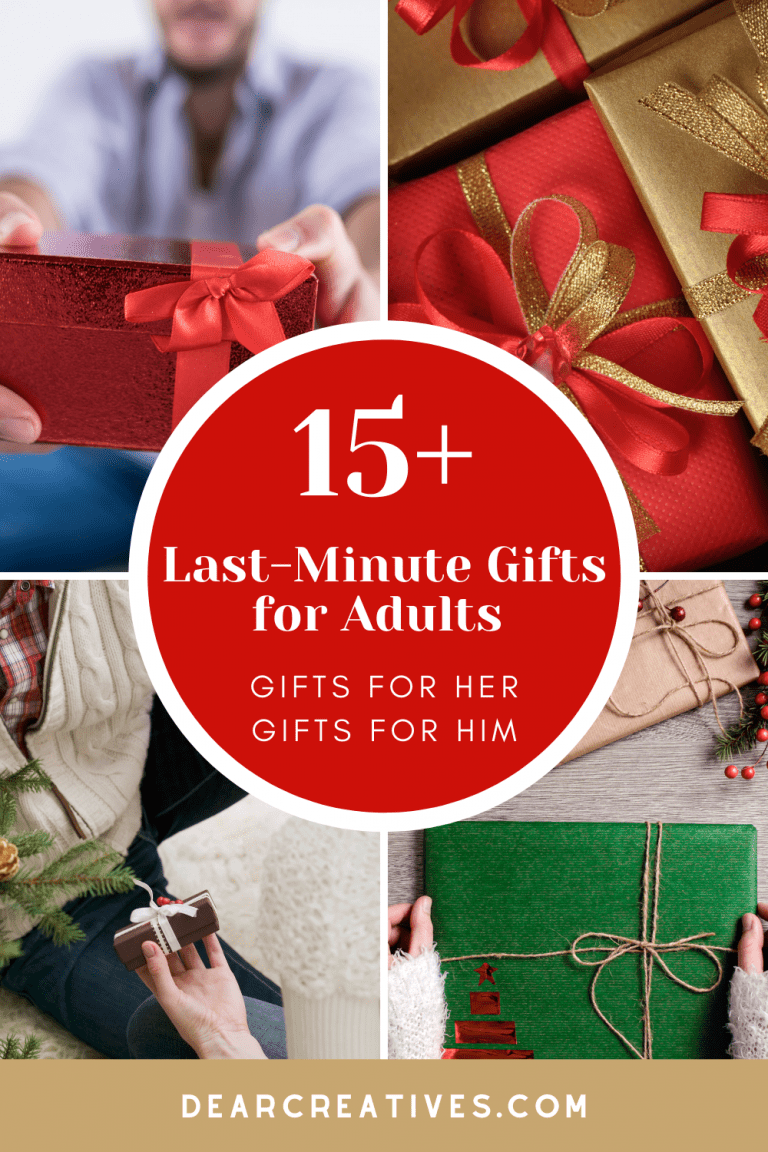Last-Minute Gifts For Adults – 15+Ideas Him & Her