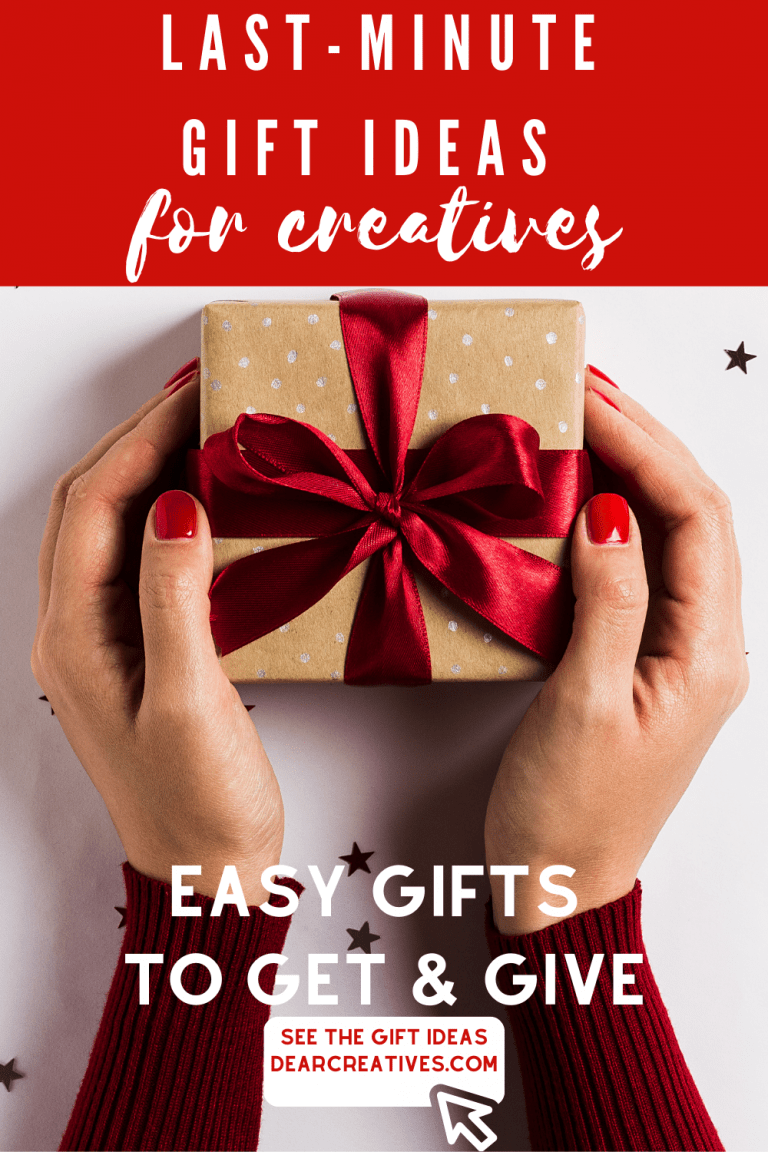 Last-Minute Gifts For Creatives + Stocking Stuffers