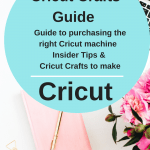 Cricut Crafts - Get tips for buying a Cricut Machine, Insider tips for using the Cricut and a list of Cricut Crafts To Make - DearCreatives.com