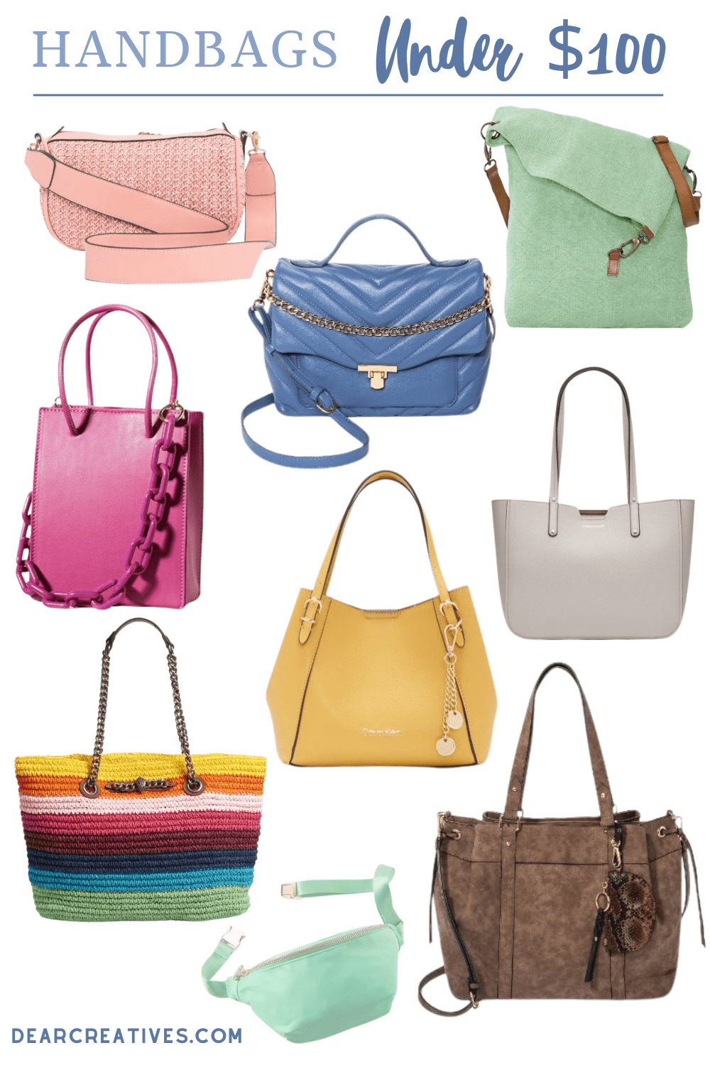 Handbags For Spring Under $100!